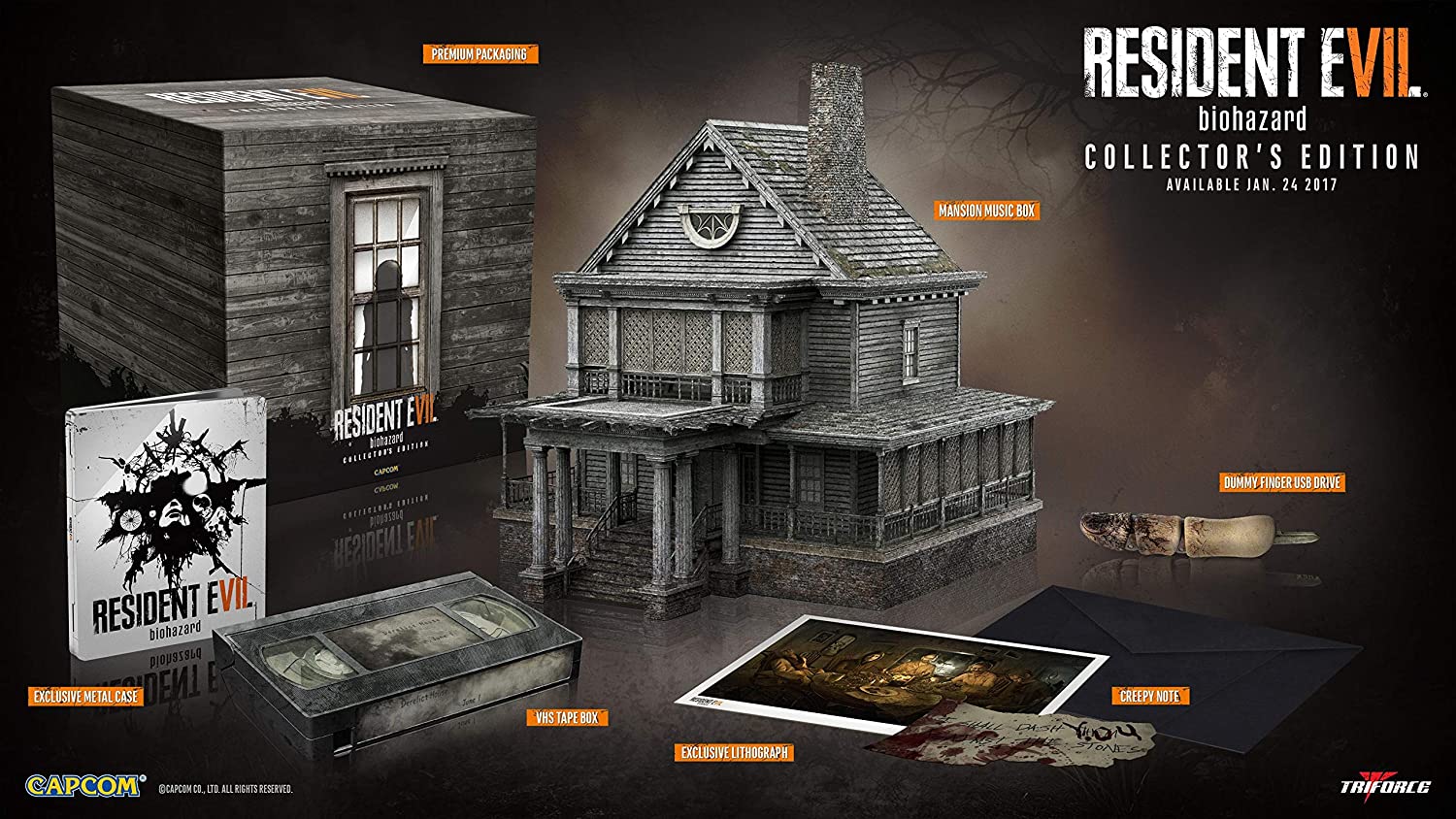Resident Evil VII: Biohazard Collector\'s Edition (Playstation 4) – J2Games