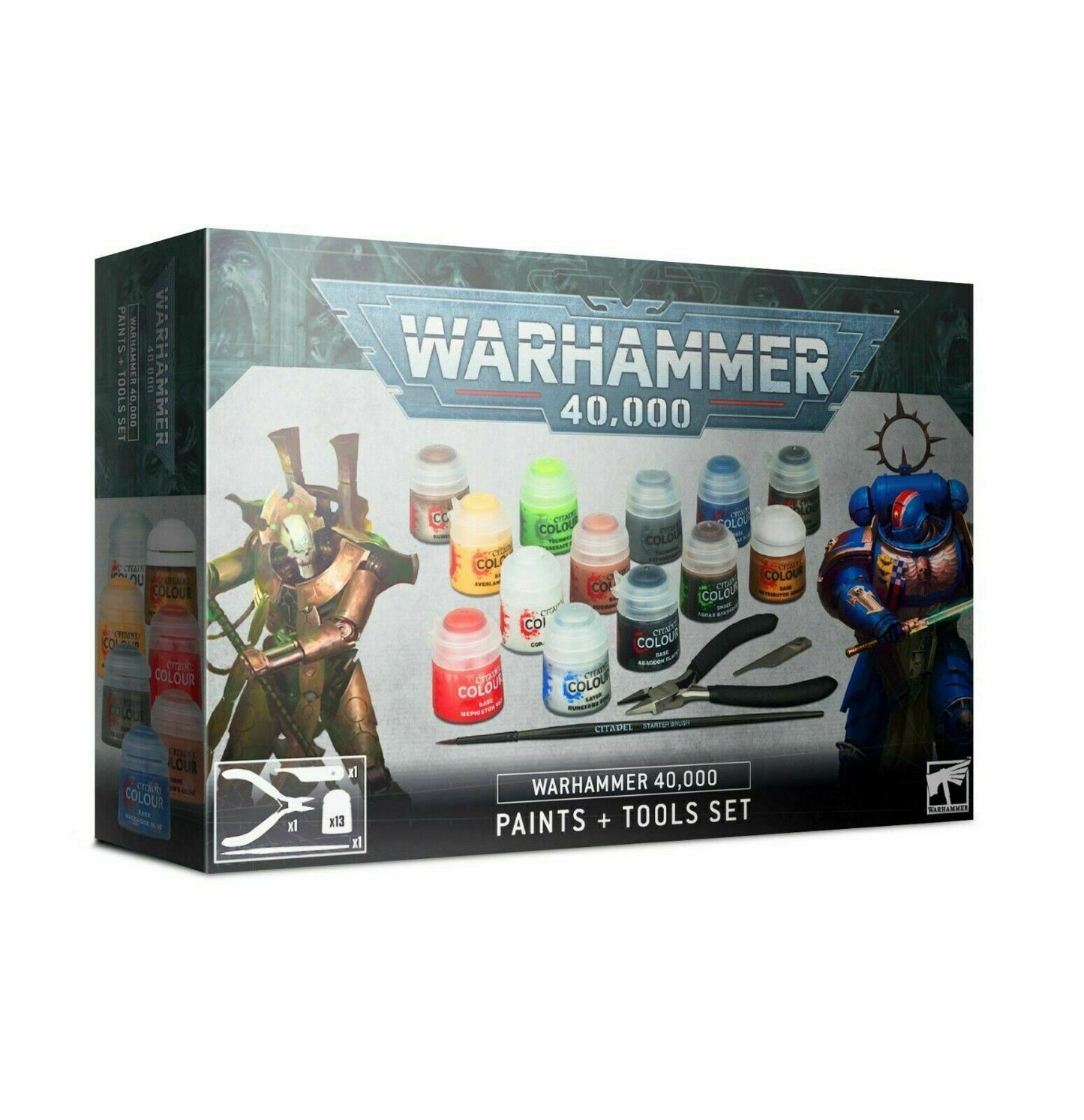 Juego de pinturas y herramientas Warhammer 40,000 (Warhammer)