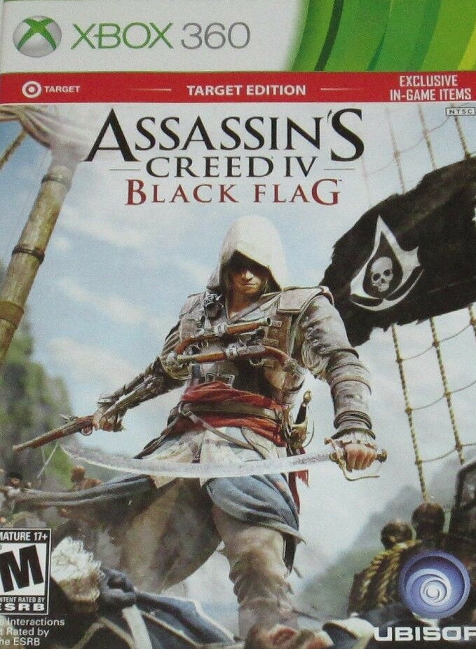 Assassin's Creed IV: Black Flag (Edición Target) (Xbox 360)