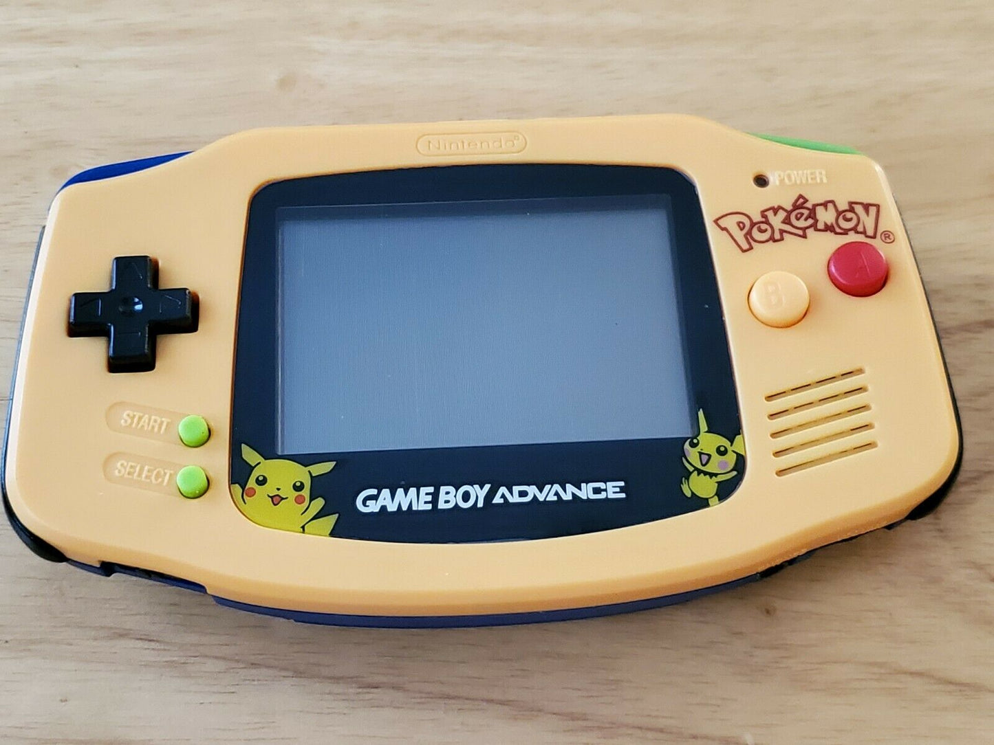 Custom Modded Gameboy Advance Pikachu Console (Gameboy Advance)