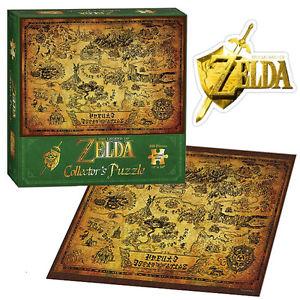 J2Games.com | Puzzle The Legend of Zelda Collector's Map (USAopoly) (Brand New).