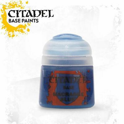 Pintura Warhammer: BASE: AZUL MACRAGGE (12ML) (Warhammer)