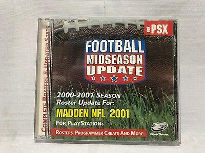 J2Games.com | Madden 2001 Midseason Update Disc (Playstation) (Pre-Played - CIB - Very Good).