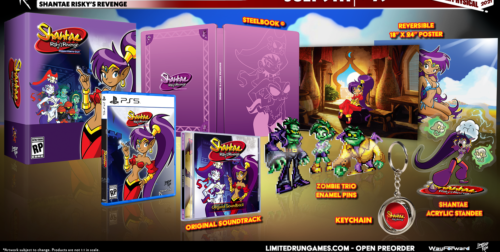 Juegos de ejecución limitada n.º 4 Shantae: Risky's Revenge Edición del director Edición de coleccionista (Playstation 5)