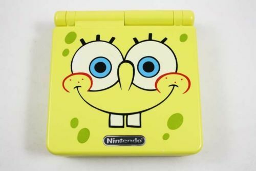 Bob Esponja personalizado Gameboy Advance SP AGS-101 (Gameboy Advance)