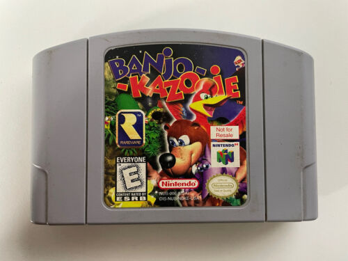 Nintendo 64 Game Cartridge - Banjo Kazooie