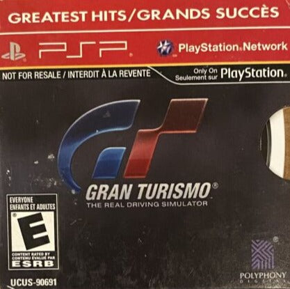 Gran Turismo Sony PSP no manual 