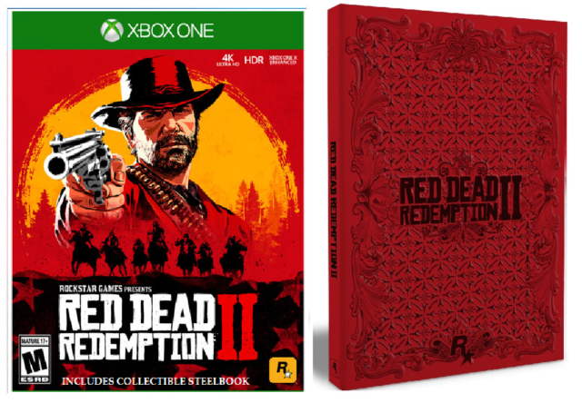 Red Dead Redemption II: Edición Steelbook (Xbox One)