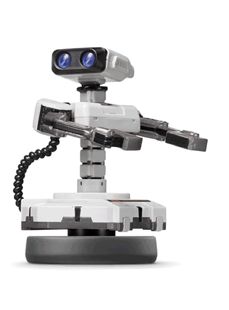 J2Games.com | R.O.B. Amiibo Super Smash Bros. Series (Grey Color) (Nintendo Switch) (Pre-Played - Accessory).