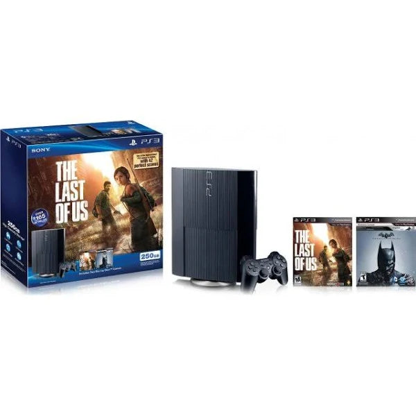 Sistema Playstation 3 Super Slim 250 GB Paquete The Last Of Us + Batman: Arkham Origins (Playstation 3)