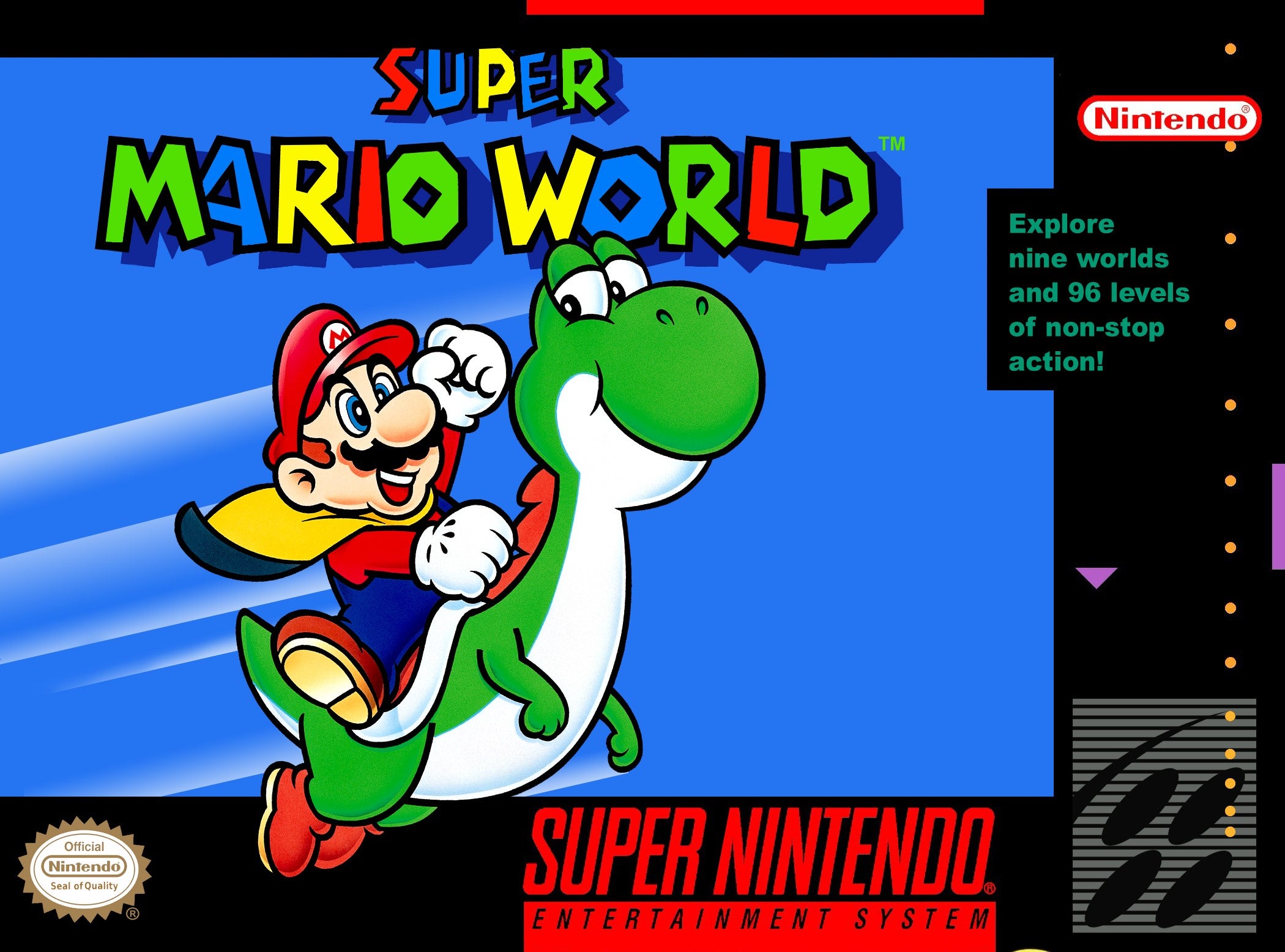 Super Mario World (Super Nintendo) - Main Image