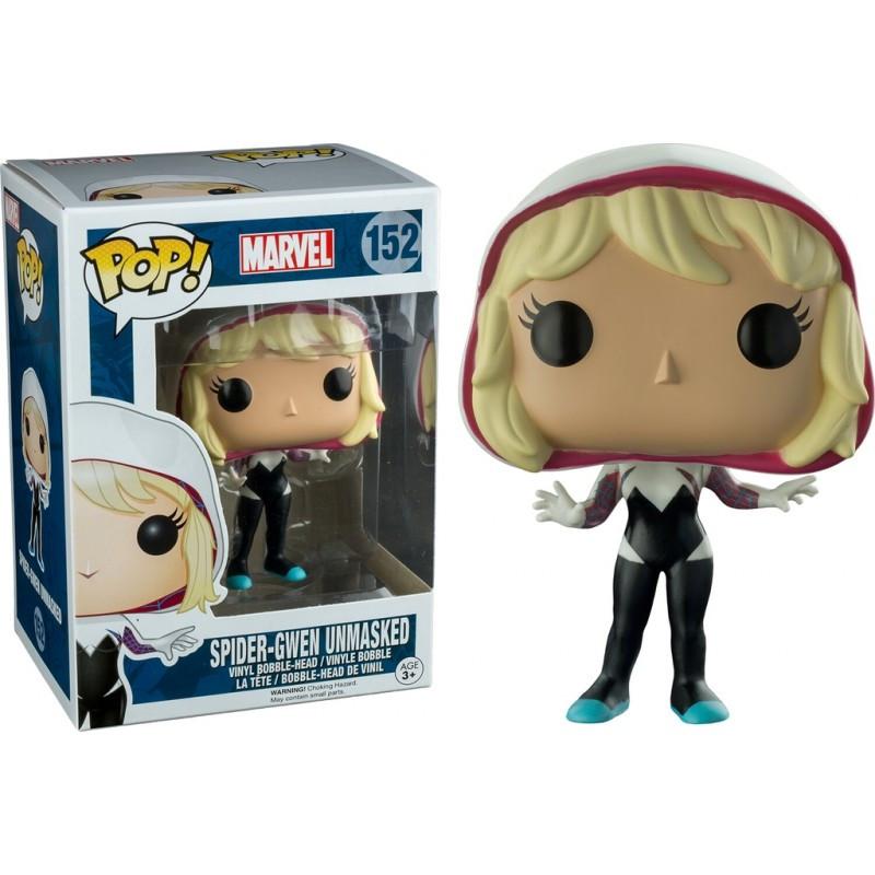J2Games.com | POP! Marvel 152: Spider-Gwen Unmasked (Brand New) (Funko).