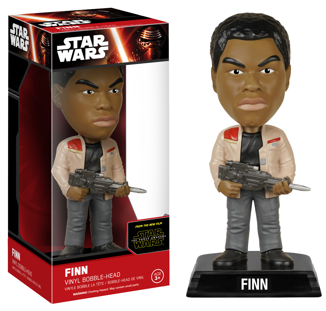 J2Games.com | Star Wars Wacky-Wobbler Finn Bobble-Head (Brand New) (Funko).