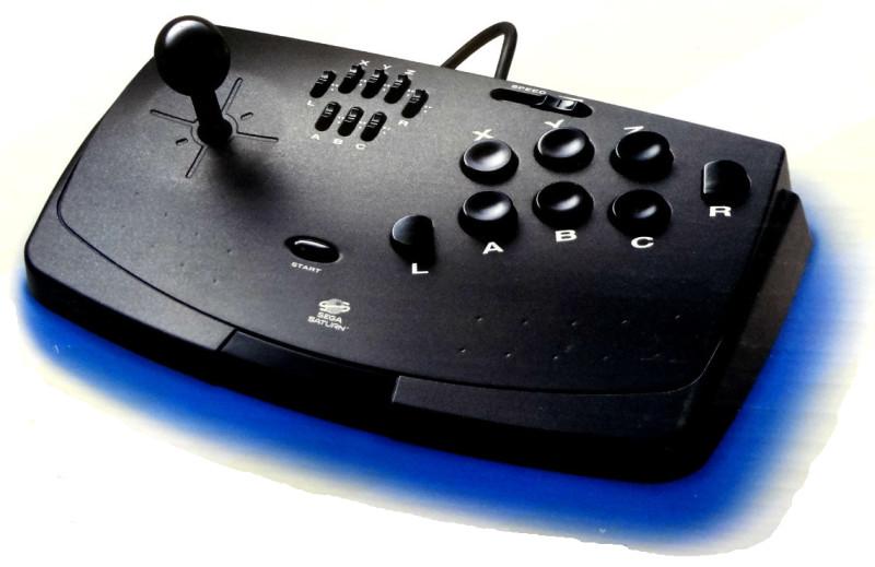 J2Games.com | Virtua Stick Arcade Stick (Sega Saturn) (Pre-Played - CIB - Good).