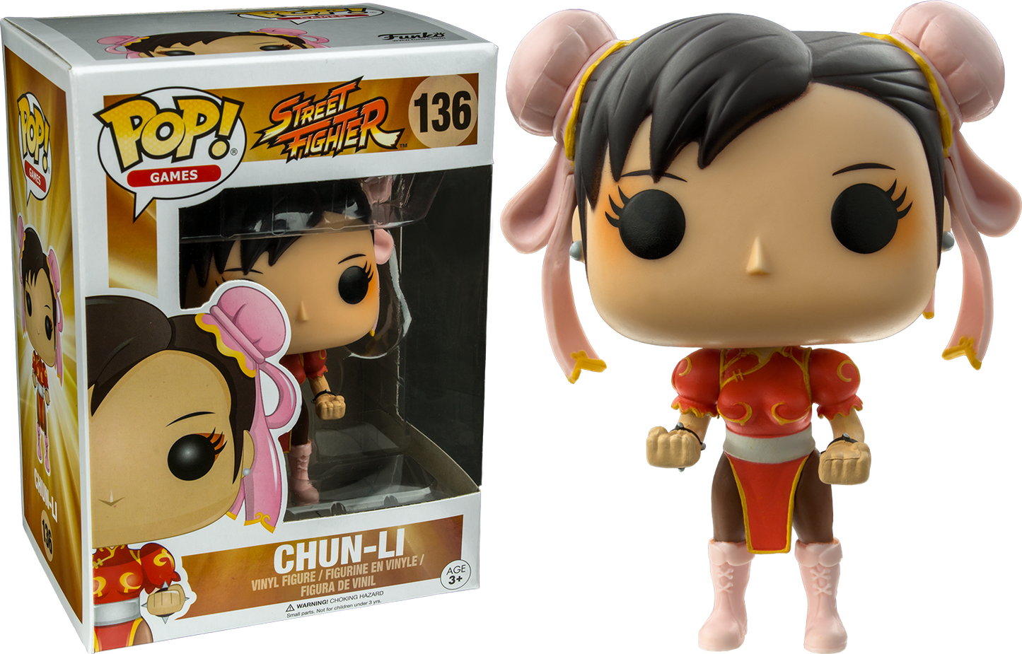 J2Games.com | POP! Games 136: Street Fighter - Chun-Li (POP) (Brand New).