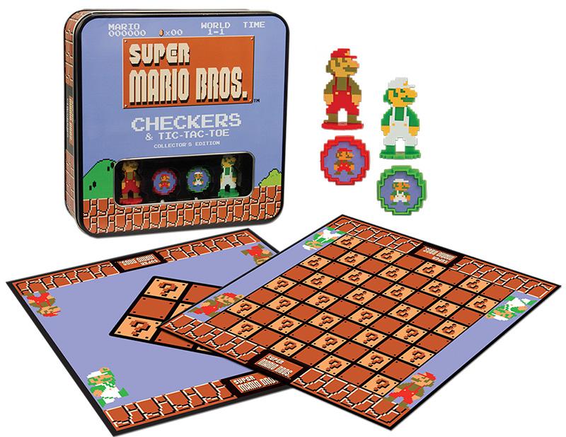 J2Games.com | Checkers Super Mario Classic Collectors Edition (USAopoly) (Brand New).