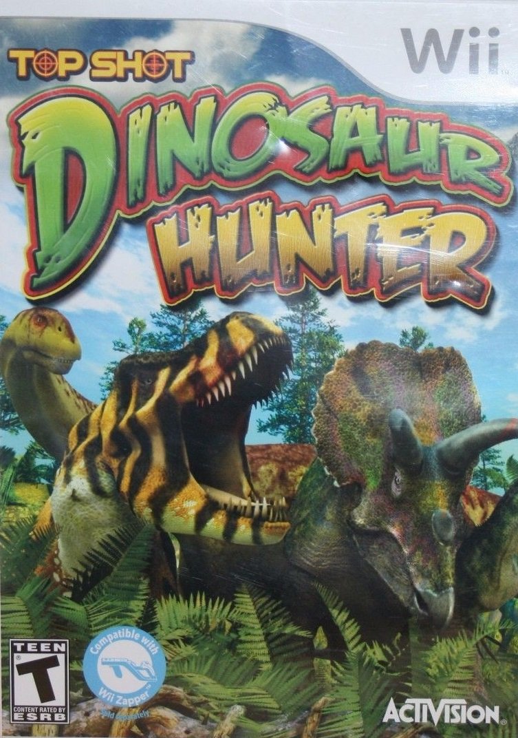 J2Games.com | Top Shot: Dinosaur Hunter (Wii) (Pre-Played - CIB - Good).