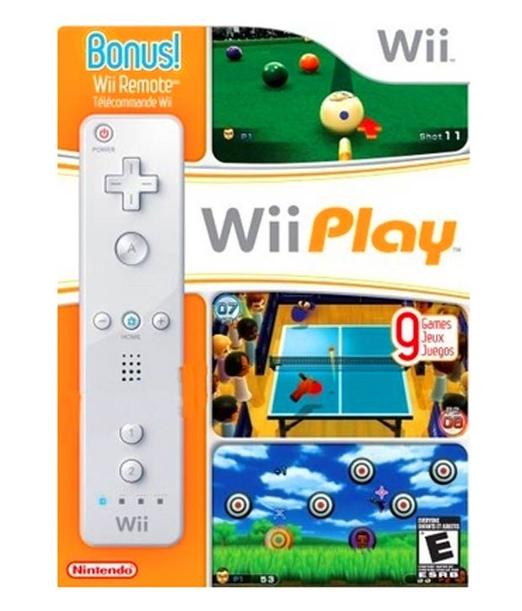 Wii Play con mando de Wii (Wii)