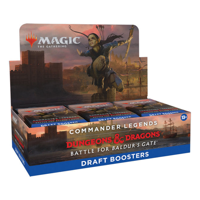 MTG: Commander Legends: Battle for Baldur's Gate Draft Booster Paks (juguetes)