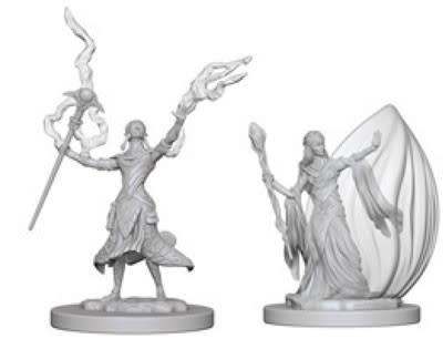 D&D Minis: Wave 3- Elf Female Wizard (D&D)