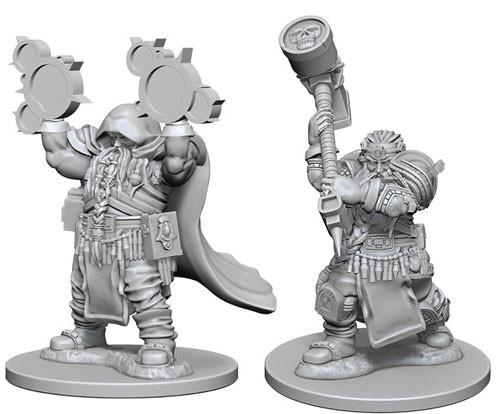 D&D Minis: Ola 2 - Clérigo enano (D&D)