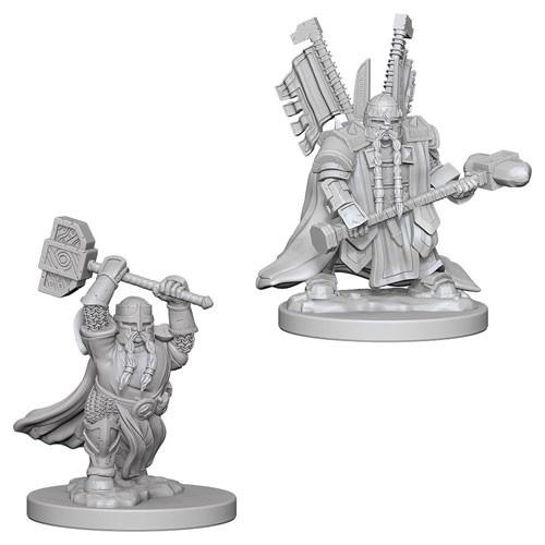 D&D Minis: Ola 4 - Paladín masculino enano (D&D)