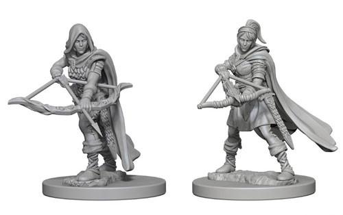 D&D Minis: Wave 1- Human Female Ranger (D&D)