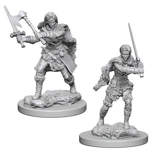 D&D Minis: Wave 1- Human Female Barbarian (D&D)