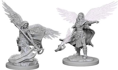 D&D Minis: Wave 4- Aasimar Female Wizard (D&D)
