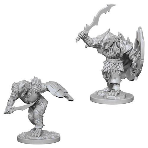 D&D Minis: Wave 4- Dragonborn Male Fighter (D&D)