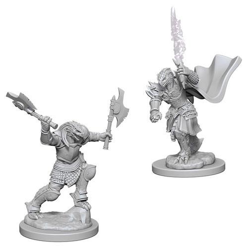D&D Minis: Wave 4- Dragonborn Female Fighter (D&D)