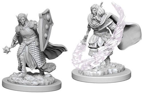 D&D Minis: Wave 5- Elf Male Cleric (D&D)