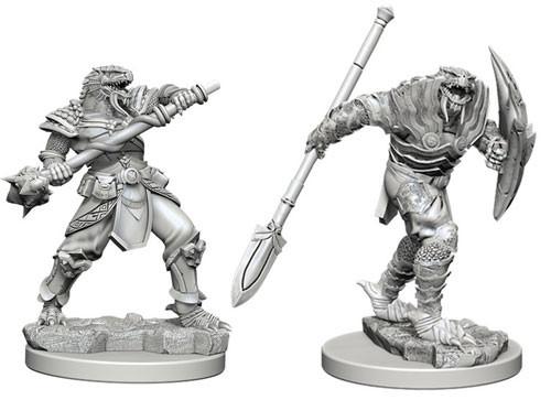D&D Minis: Ola 5 - Luchador masculino Dragonborn (D&D)