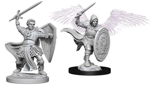 D&D Minis: Ola 5 - Paladín masculino Aasimar (D&D)