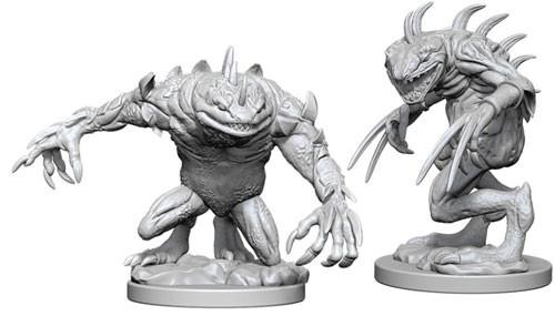 D&D Minis: Wave 5- Grey Slaad & Death Slaad (D&D)