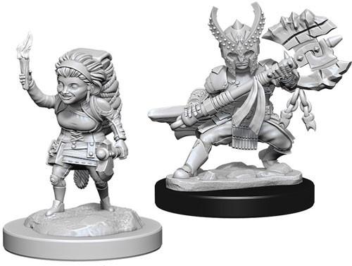 D&D Minis: Wave 6- Female Halfling Fighter (D&D)