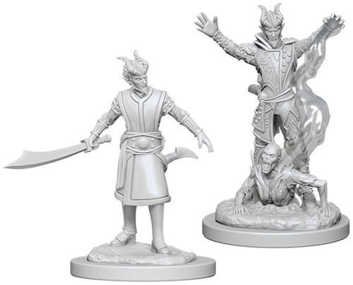 D&D Minis: Wave 6- Male Tiefling Warlock (D&D)