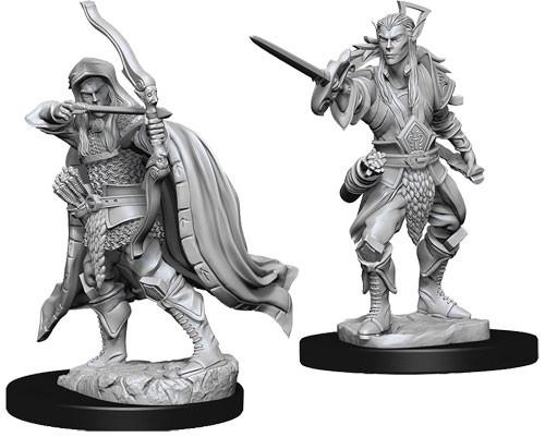 D&D Minis: Wave 7- Male Elf Rogue (D&D)