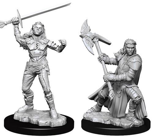 D&D Minis: Wave 7- Female Half-Orc Fighter (D&D)