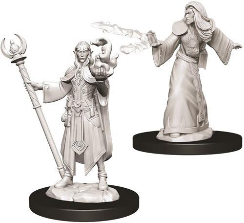D&D Minis: Wave 9- Male Elf Wizard (D&D)