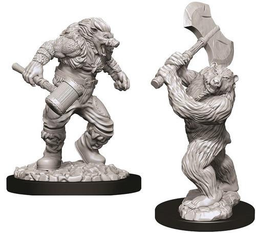 D&D Minis: Wave 9- Wereboar & Werebear (D&D)
