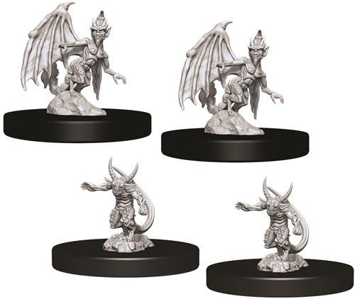 D&D Minis: Ola 9- Quasit & Diablillo (D&D)