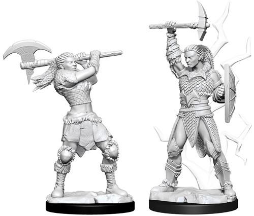 D&D Minis: Wave 10- Female Goliath Barbarian (D&D)