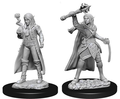 D&D Minis: Wave 10- Female Elf Cleric (D&D)