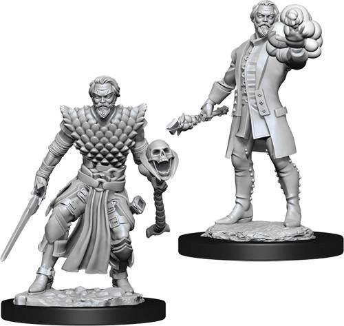 D&D Minis: Wave 10- Male Human Warlock (D&D)