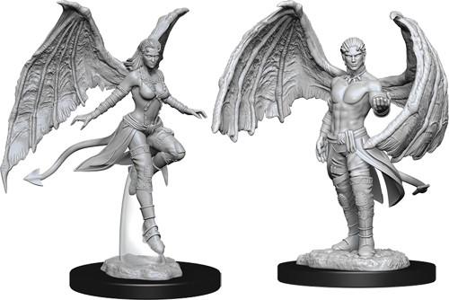 D&D Minis: Wave 10- Succubus & Incubus (D&D)