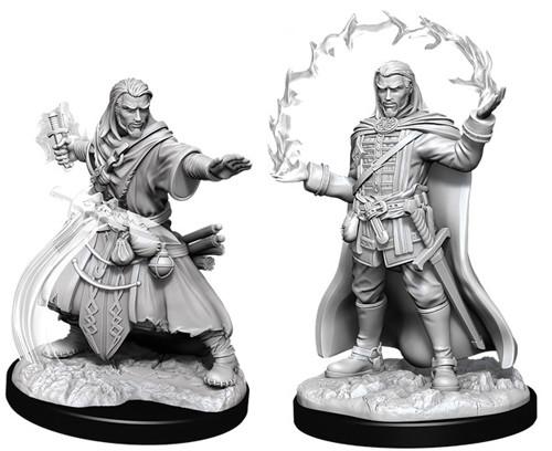 D&D Minis: Ola 11- Mago humano masculino (D&D)