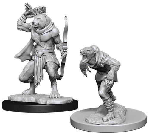 D&D Minis: Wave 11- Wererat & Weretiger (D&D)