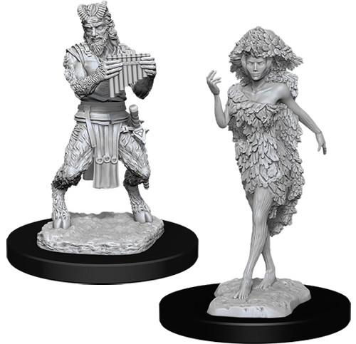 D&D Minis: Wave 11- Satyr & Dryad (D&D)