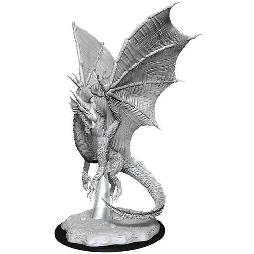 D&D Minis: Wave 11- Young Silver Dragon (D&D)